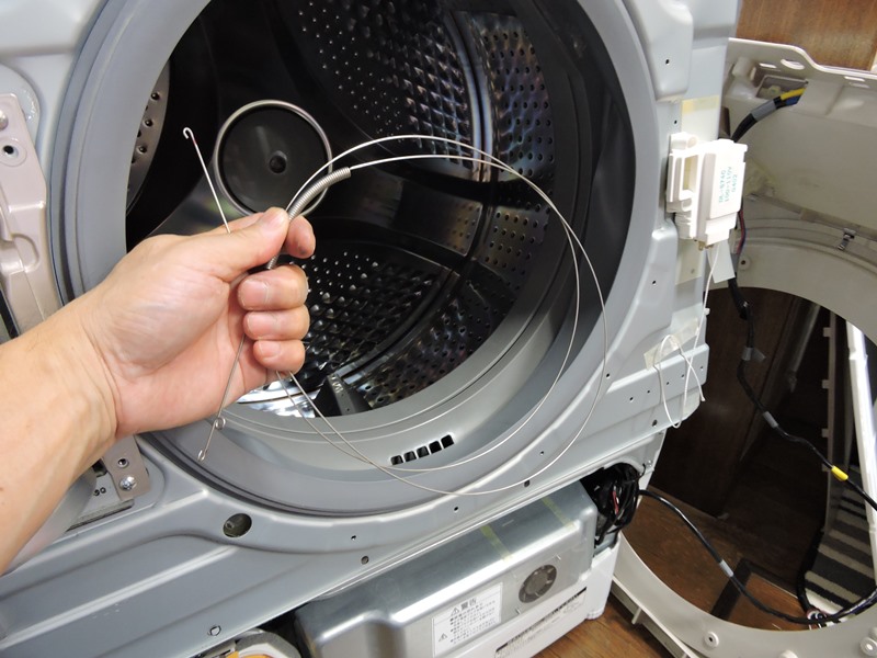 HITACHI BD-SV110EL ドラム式洗濯機 分解洗浄-