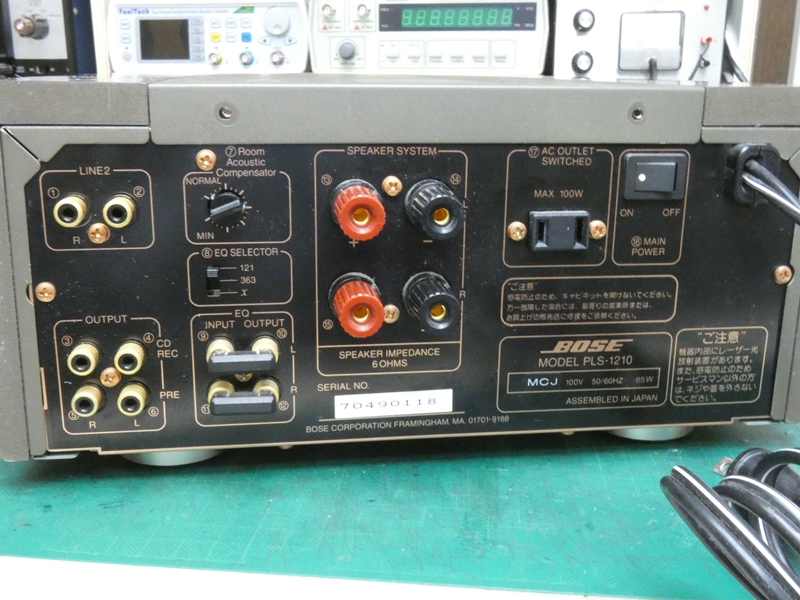 修理 BOSE PLS-1410 ・ PLS-1310 ・PLS-1210、SSS-1MC - オーディオ機器